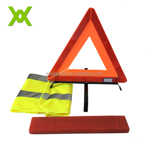 China por mayor emark tráfico seguridad vial equipos signo coche reflectante de advertencia triángulo - Product Image 1