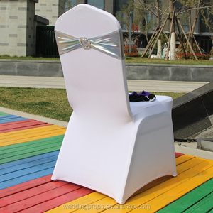 New Design <strong>Polyester</strong> Spandex Stretch <strong>Banquet</strong> <strong>Chair</strong> <strong>Cover</strong> for Wedding Party - Product Image 5