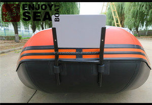 Bateaux de rafting gonflables 6-8 <span class=keywords><strong>personnes</strong></span> AR-410 orange et gris clair à vendre - Product Image 4