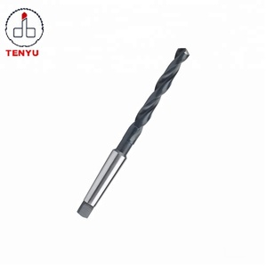 Foret hélicoïdal à queue conique Morse DIN345 HSS pour perçage de métaux, point de fendage à 135 degrés - Product Image 1