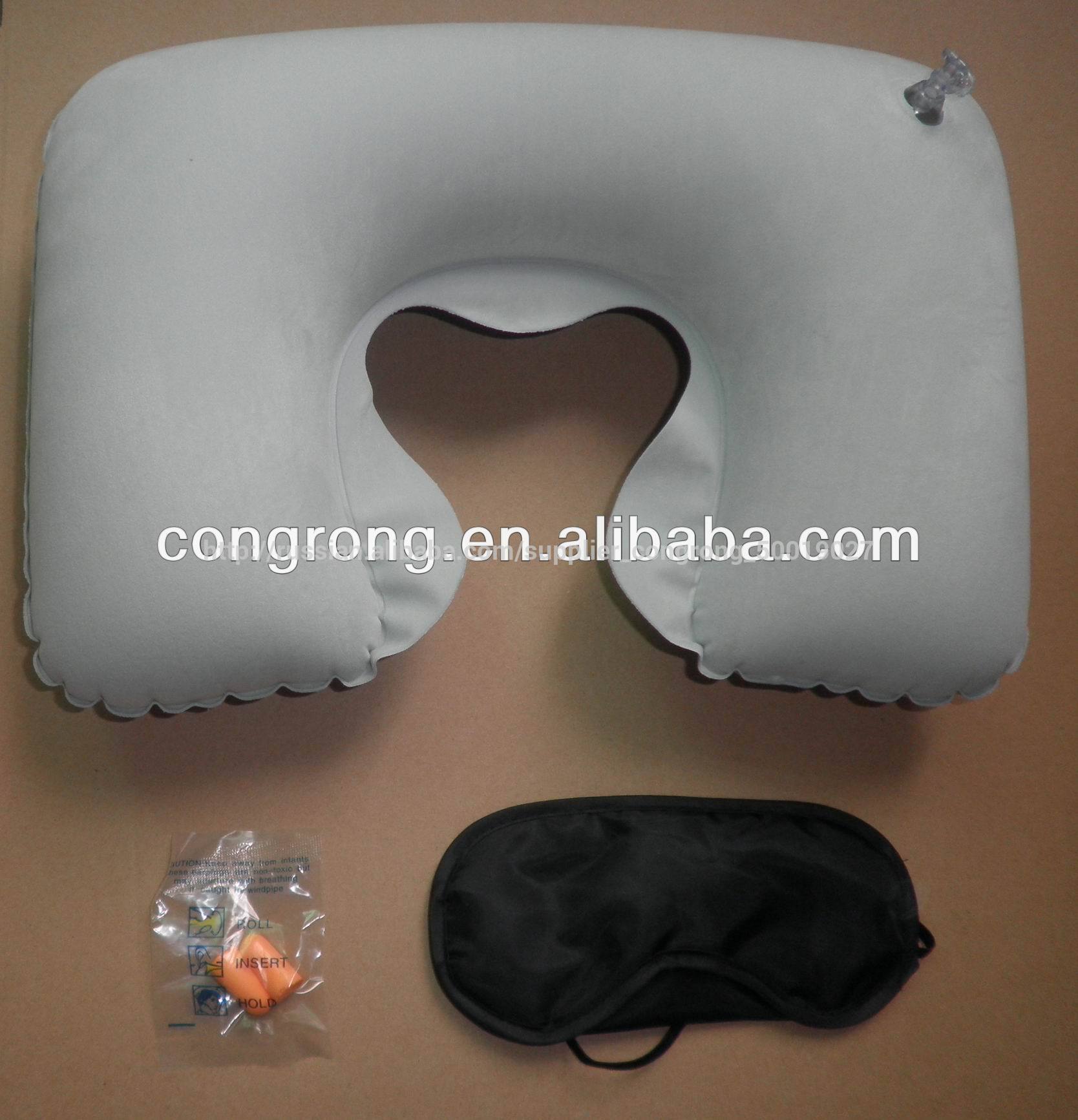 3 шт путешествия мноёество, маска для глаз, надувные подушки, ухо плагин