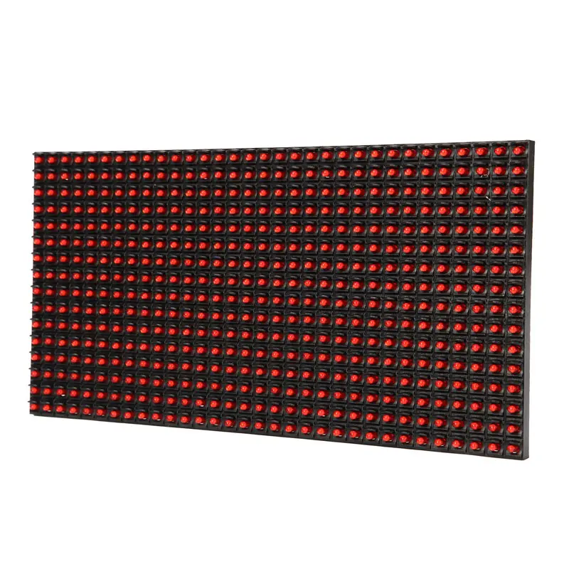 outdoor DIP p10 single color led module panel red blue yellow green led module for running message led display