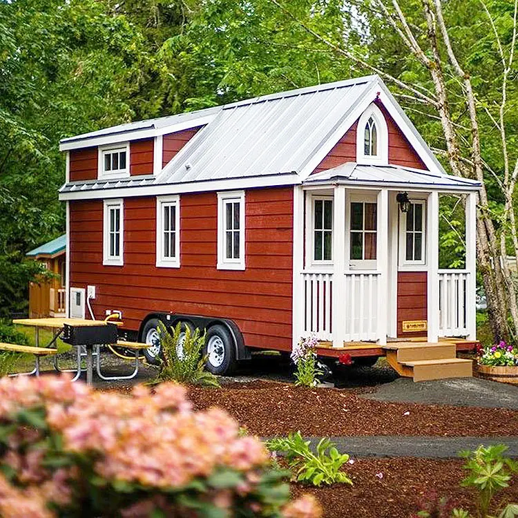 軽量冷間圧延鋼プレハブ小型住宅/小型プレハブ住宅