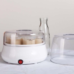 <span class=keywords><strong>Yaourtière</strong></span> Électrique, Compatible Lave-Vaisselle, Capacité 6-7 oz, Pots en Verre avec Couvercles <span class=keywords><strong>pour</strong></span> Yaourt Grec et Desserts Glacés - Product Image 5