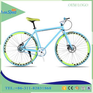 Sillín de <span class=keywords><strong>bicicleta</strong></span> de piñón fijo para hombre y mujer, chanclas de 700cc, Color rosa/rosa - Product Image 6