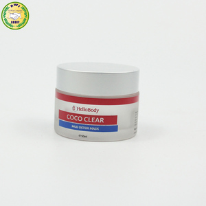 Cosmetici vaso di vetro 100ml cosmetici frosted opaca di lusso vaso crema di vetro 50ml <span class=keywords><strong>30</strong></span> <span class=keywords><strong>ml</strong></span> con stampa logo personalizzato - Product Image 6