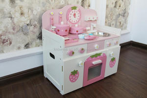 Venta al <span class=keywords><strong>por</strong></span> mayor 2018 diseño de madera de cocina <span class=keywords><strong>jugar</strong></span> niños juguete juego de cocina - Product Image 3