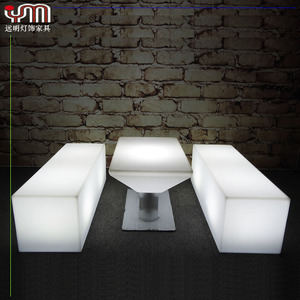 Banc d'extérieur moderne étanche rechargeable à LED Design changeant de couleur pour la maison Bar ou hôtel - Product Image 3