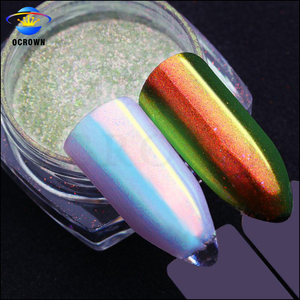 OCROWN צבע Shift רב כרום אבקת Unicorn בת ים אורורה פיגמנט - Product Image 4