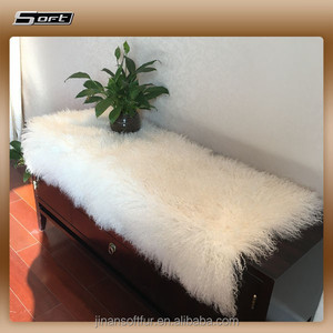 Piel de Oveja Mongola, Tela de Pelo Largo, Piel Genuina - Product Image 5