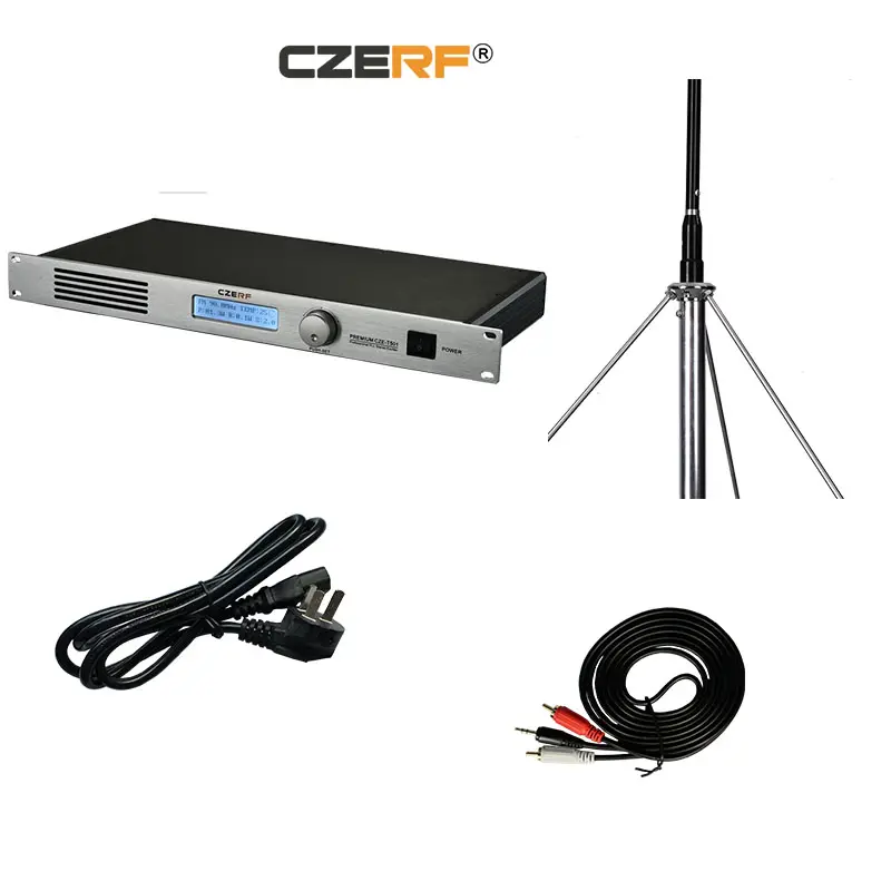 CZE-T501 50 Watts 50 watt powerful wireless transmitter fm broadcasting hifi audio