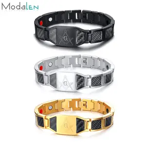 Best selling major stainless germanium magnetic bracelets china, magnetic therapy bracelet