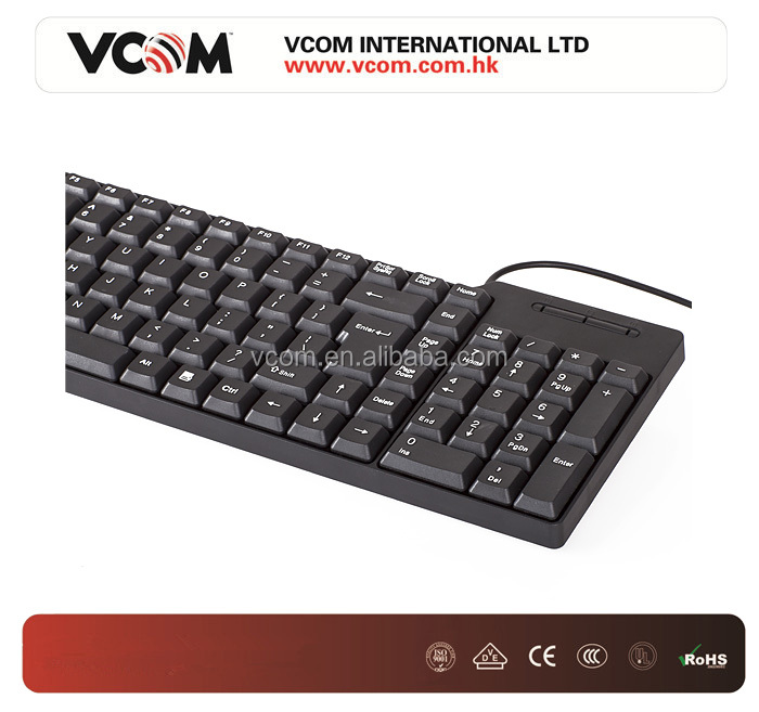 VCOM Высокое Качество Настольных Офис Клавиатура Для Компьютера