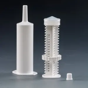 Custom Kleur Polyethyleen Plastic Veterinaire Spuit Dispenser Orale Pasta Spuit Met Goedkope Prijs