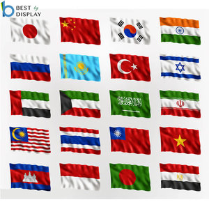 Venta al por mayor <span class=keywords><strong>de</strong></span> encargo <span class=keywords><strong>Asia</strong></span> nación Bahrein Bandera <span class=keywords><strong>de</strong></span> País - Product Image 6