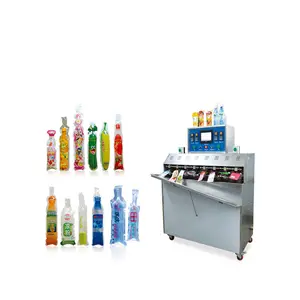 3500bags/hr 500ml pure water bottle shape bag/pouch sachet filling sealing packing machine