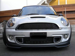 Lame de pare-choc avant en Fiber de carbone, accessoire de voiture pour Mini Cooper S R56 - Product Image 2