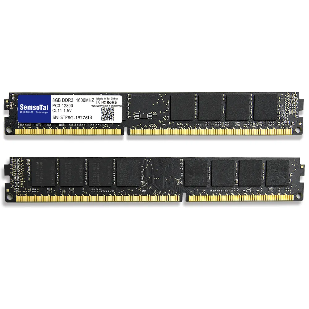 PCデスクトップDDR3 RAMメモリ用のベストセラーDDR3 8GB UDIMM 1600MHz