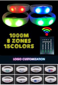 Kunststoff Silikon Programm Armband LED Dmx - Product Image 6