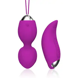 Y.Love Siliconen Usb Oplaadbare Draagbare Vibrator Massager Seks Vibrerende Eieren Vrouwen Vagina Bal Kogel Speelgoed