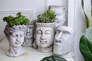 Tête en forme de V Nus planteur, pot de <span class=keywords><strong>fleur</strong></span> pour la décoration intérieure - Product Image 6