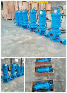 Sewage Water Submersible Pump Large Industrial Centrifugal Water Pumps 250m3/h Electric Submersible Sewage Pump