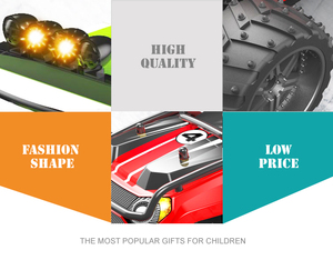High speed PVC toy tank 1:16 light remote control car with petrol engine 4x4 - Product Image 3