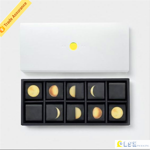 Hộp Bao Bì Sô Cô La Recyle Macaroon Tùy Chỉnh Với Bộ Chia Giấy - Product Image 2