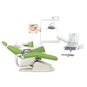 Nuevo diseño Gladent silla dental con Ergonoic soluciones silla Unidad dental osstem/dental Unidad de Compras/dental unidad de tiempo