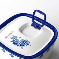 Boîte à Lunch en plastique classique, contenant pour aliments sans BPA, bon marché, boîtes et bennes, nouveau Design, carrée, 69x52x53cm, 4000 pièces