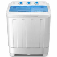 DIGBYS Mini Washer Machine Portable, Washing Machine 9L with Blu-Ray  360°,Touch Screen, Portable Washing Suitable for Washing Baby Clothes