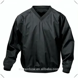 Premium Golf Pullover,high quality V neck Latest Golf Wind Breaker Jacket Made in China