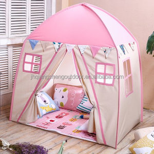 Tienda de campaña para niños pequeños, Castillo de princesa para interior - Product Image 1