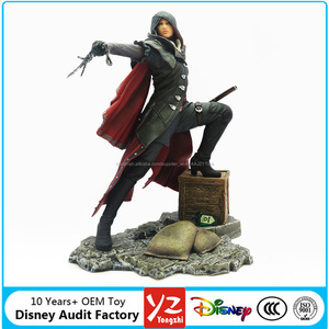 OEM Famosa Película y Juego Assassins Creed 3d Figuras De Plástico Evie, Fábrica de Juguetes de PVC Figuras de Disny Autorizado - Product Image 1
