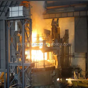 Pequeño horno de arco eléctrico sumergido de ferroallo