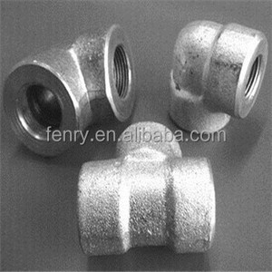 Accesorios de Tubería Galvanizados por Inmersión en Caliente Forjados ASME B16.11, Conexión en T Reductora Roscada NPT de 3000LB para Líneas de Unión BSPP BSPT NPT - Product Image 5