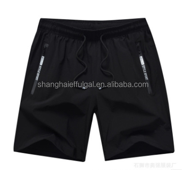 Быстрая оптовая продажа мужских быстросохнущих черных теннисных шорт