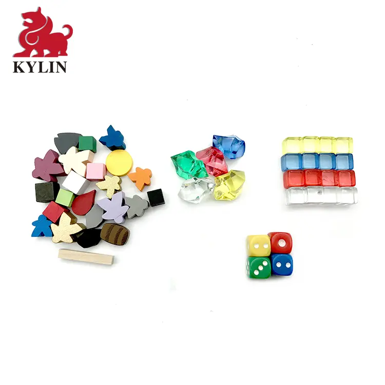 कस्टम-मेड बोर्ड खेल परिवार खेल कस्टम पूर्ण रंग artpaper मुद्रण गतिविधि लूडो बोर्ड खेल सेट के साथ बॉक्स
