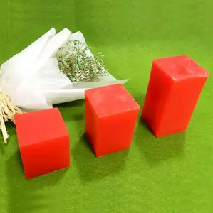 प्लास्टिक ठोस वर्ग स्तंभ मोमबत्ती मोल्ड ढालना पहिले ढालना Polycarbonate राल उत्पादन मोमबत्ती दर्पण खत्म मैनुअल आपरेशन