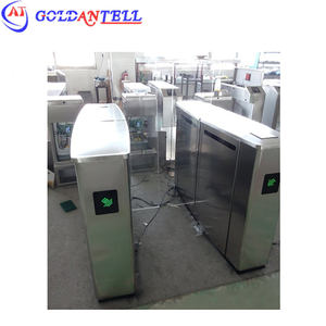 Uhf <span class=keywords><strong>rfid</strong></span> 리더 모듈 허리 높이 speedlane 개찰구, 스 와이프 카드 액세스 제어 플랩 게이트 관광 명소 - Product Image 1