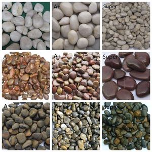Zwart Gepolijst Rivier Steen Natuurlijke Kiezels En Stenen - Product Image 3