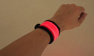 LED Slap brazalete luces para correr montar a luz banda pulseras bofetada de La Noche de seguridad deportes al aire libre - Product Image 2
