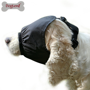 Accesorio de ropa para mascotas de primera calidad Patrón sólido Máscara de ojo de perro calmante y collar de ansiedad hecho de poliéster y nailon - Product Image 4