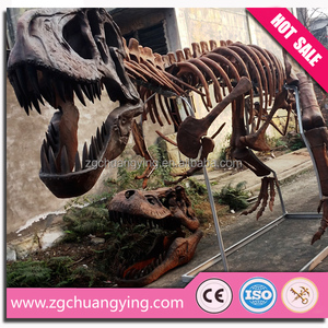 Handmade sống động như thật mô phỏng thực khủng long hóa thạch mới nhỏ animatronic khủng long Bộ xương cho Bảo tàng để bán - Product Image 4