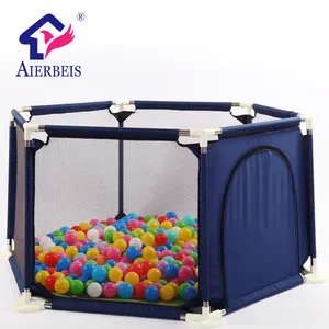 Safety Plastic Fence / Baby Play Yard Plastic Playpen /Kids Large Baby Playpen