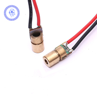 Mini Red Dot 6mm 3V 5mW 650nm Diode Laser Beam for Pointing