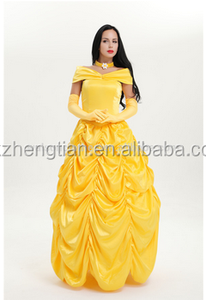 2017 Adulte <span class=keywords><strong>Belle</strong></span> Princesse Cosplay Costume Beauté <span class=keywords><strong>et</strong></span> La <span class=keywords><strong>Bête</strong></span> Halloween costume Party robe - Product Image 1