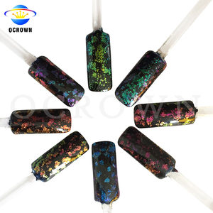 Paillettes irrégulières changement de couleur, pigments scintillants, 10 pièces - Product Image 6