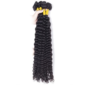 Egipto extensión humano con la cutícula intacta 10 pulgadas onda profunda brasileña del pelo - Product Image 4