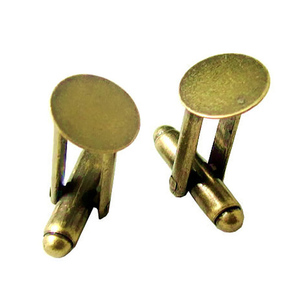 Beadsnice-Juego de <span class=keywords><strong>mancuernas</strong></span> de cobre, diseño hecho a mano, compra de joyería de China, gemelos traseros, fabricación de piezas ID4743 - Product Image 4